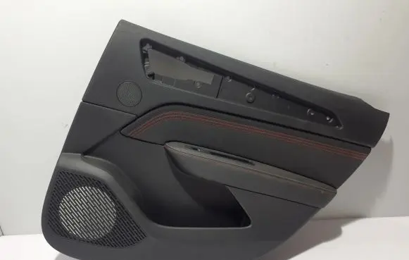 Rear door card panel trim