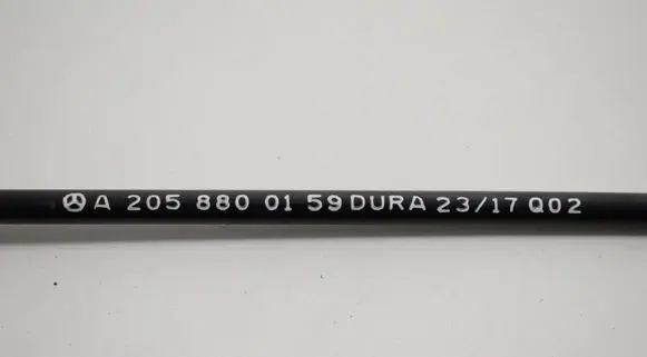 Mercedes-Benz E W238 Engine bonnet/hood lock release cable A2058800159