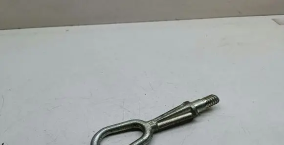 Towing hook eye