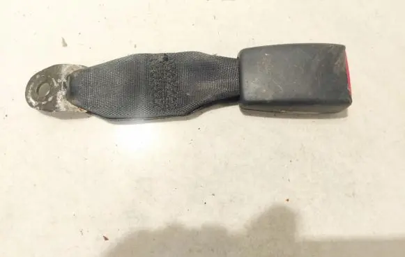 Middle seatbelt buckle (rear)