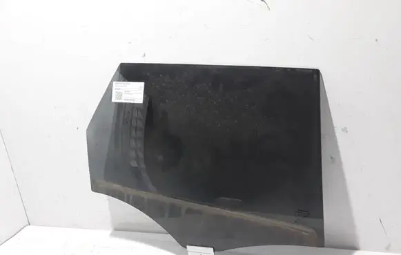 Rear door window glass