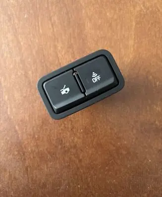 Chevrolet Corvette C7 Tailgate/boot open switch button 22906836