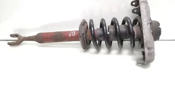 Front shock absorber with coil spring
