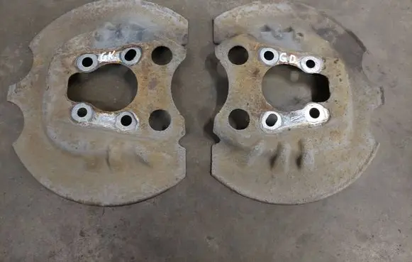 Citroen C4 Grand Picasso Rear brake disc plate dust cover 
