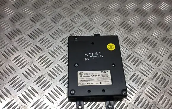 Volkswagen PASSAT B6 Bluetooth control unit module 3C0035729G
