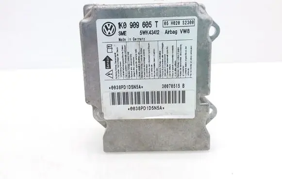 Volkswagen Golf V Airbag control unit/module 1K0909605T