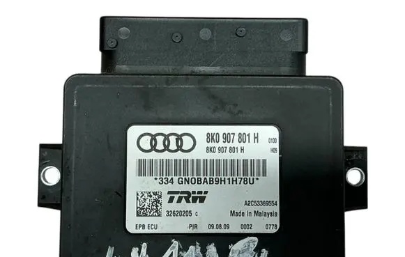 Audi A4 S4 B8 8K Hand brake control module 8K0907801H 32620205C