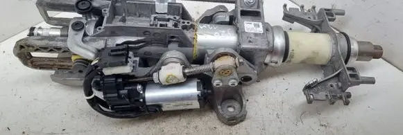 Steering wheel axle set