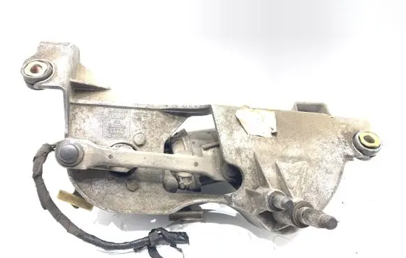 Front wiper linkage and motor