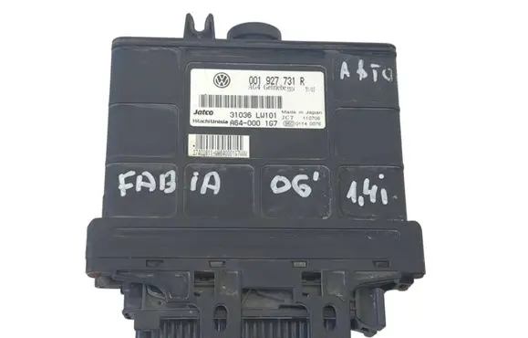 Skoda Fabia Mk1 (6Y) Gearbox control unit/module 001927731R 31036LW101 A640001G7