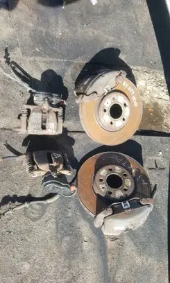Audi A5 8T 8F Brake discs and calipers set 