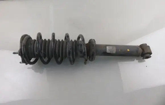 Peugeot 407 Front shock absorber with coil spring