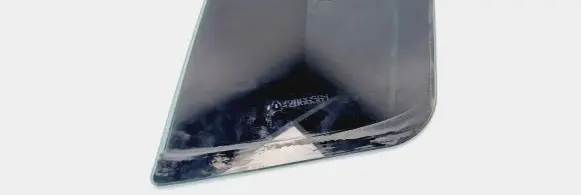 Renault Megane III Rear vent window glass 