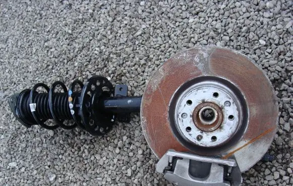 Peugeot 308 Front shock absorber/damper 9844509280