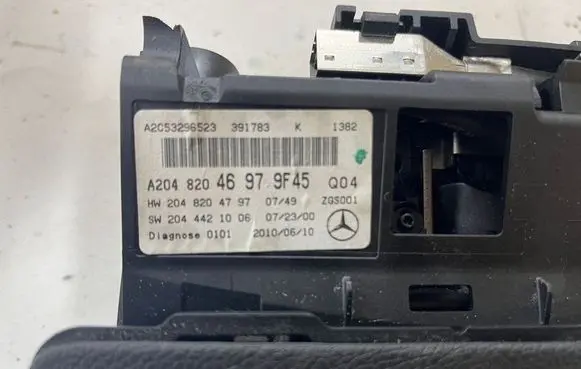 Mercedes-Benz C W204 Screen/display/small screen A2C53296523 A20482046979F45 2048204797