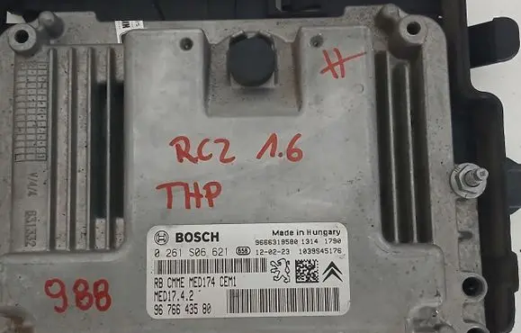 Peugeot RCZ Engine control unit/module ECU 9676643580