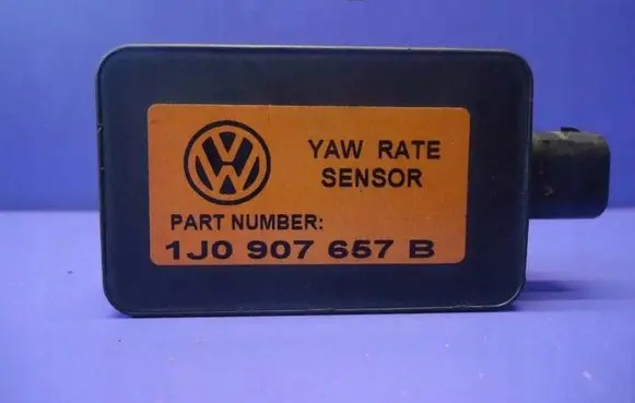Volkswagen New Beetle ESP acceleration yaw rate sensor 1J0907657B