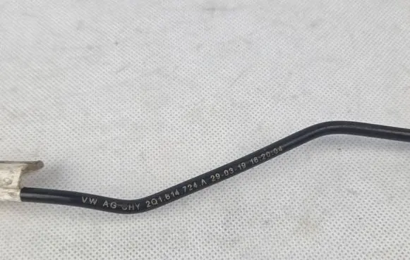 Skoda Scala Brake line pipe/hose 2Q1614724A
