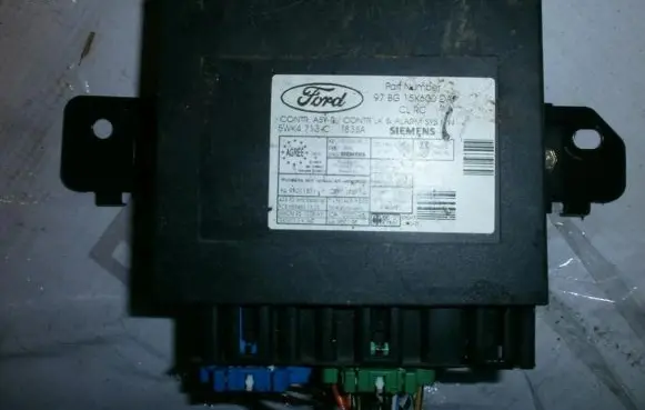 Ford Mondeo MK II Comfort/convenience module 97BG15K600DA 5WK4713C