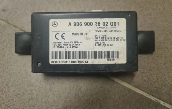 Volkswagen Crafter Tire pressure control unit A9069002802 A9069002802Q01