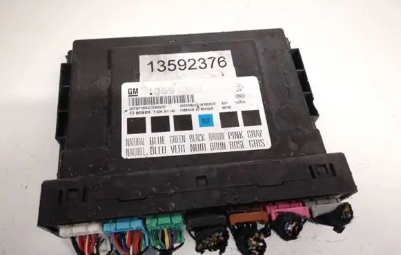 Opel Insignia A Comfort/convenience module 13591300 13592376