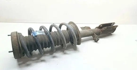 Front shock absorber with coil spring