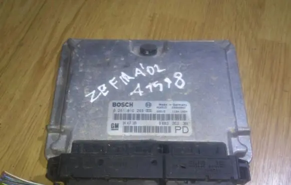 Opel Zafira A Engine control unit/module 0281010268 24417169