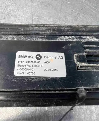 BMW 5 GT F07 Front sill trim cover 7337013