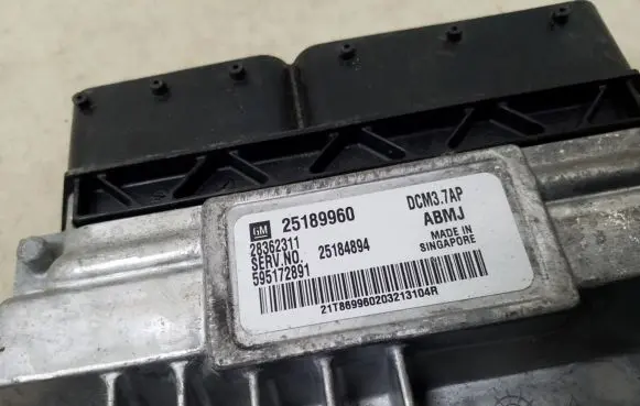Chevrolet Cruze Engine control unit/module 25189960