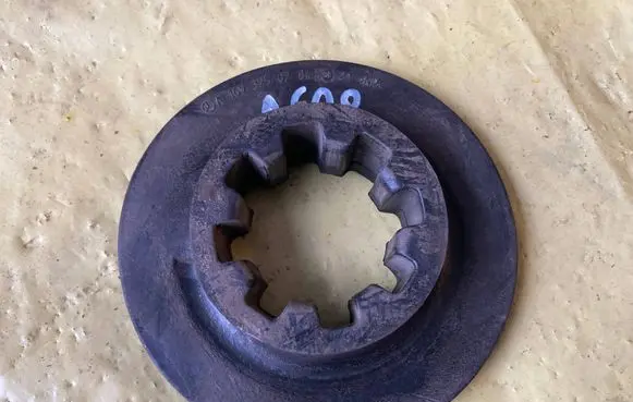 Mercedes-Benz A W169 Front coil spring rubber mount A1693250284