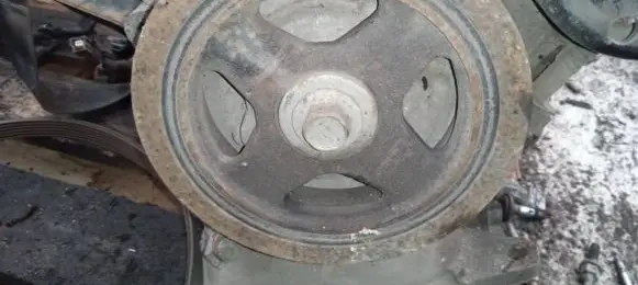 Crankshaft pulley