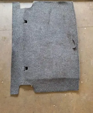 Trunk/boot mat liner