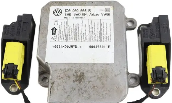 Volkswagen PASSAT B5.5 Airbag control unit/module 1C0909605B 6Q0909606 46040801E