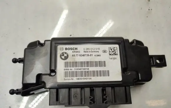 BMW 1 F20 F21 Airbag control unit/module 9348726