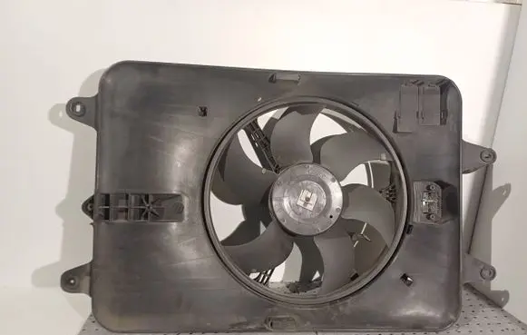 Electric radiator cooling fan