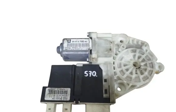 Citroen C4 I Front door window regulator motor 9681576080