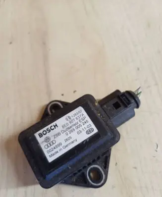 Audi A4 S4 B6 8E 8H ESP acceleration yaw rate sensor 8E0907637A 0024899 0265005245
