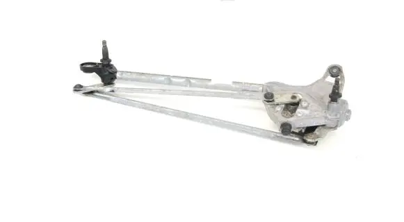 Front wiper linkage and motor
