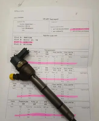 KIA Sportage Fuel injector 0445110411 5142024 CRHB0SCK