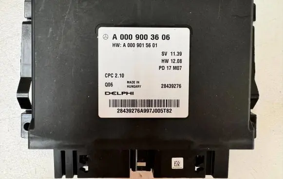 Mercedes-Benz CLA C117 X117 W117 Other control units/modules A0009003606 A0009015601