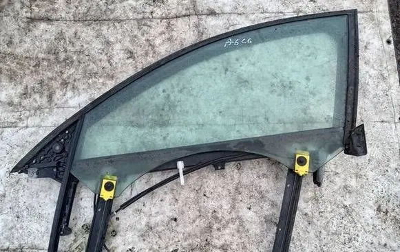 Audi A6 S6 C6 4F Front door window/glass frame 4f0837629
