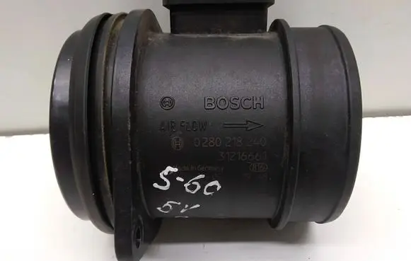 Volvo S60 Mass air flow meter 31216661 0280218240