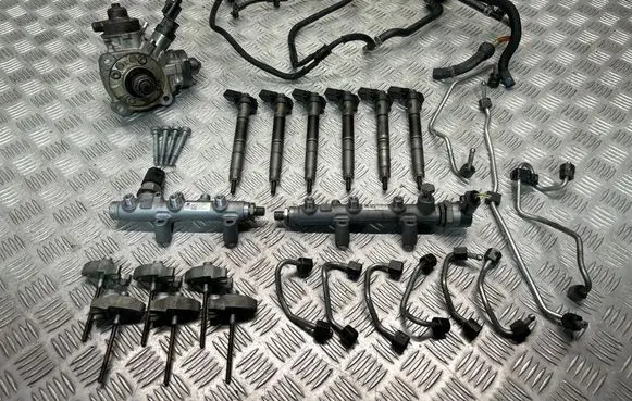Audi A6 S6 C7 4G Fuel injection system set 059130277 0445117022 059130089