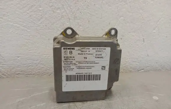 Peugeot 307 Airbag control unit/module 9650109480 09030716 5WK42908