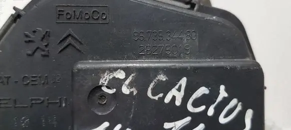 Citroen C4 Cactus Throttle valve 9673534480