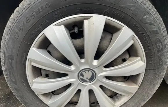 Skoda Fabia Mk2 (5J) R12 steel rim 