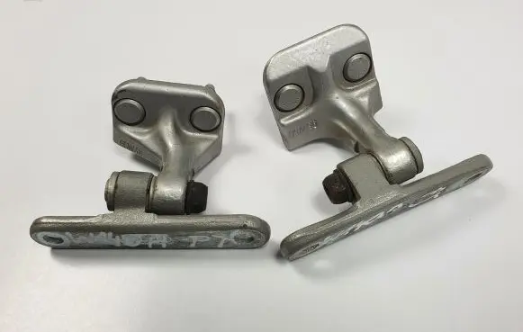 Mercedes-Benz S W140 Rear door hinge set 