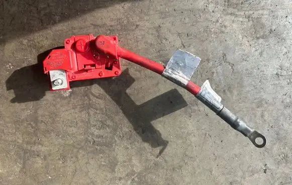 BMW 1 E81 E87 Positive cable (battery) 9130879