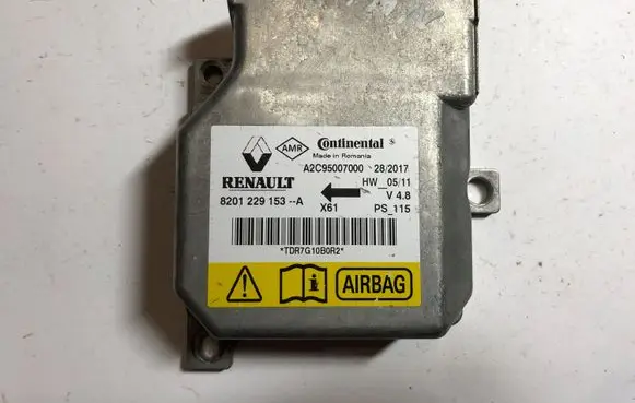 Mercedes-Benz Citan W415 Airbag control unit/module 8201229153A A2C95007000