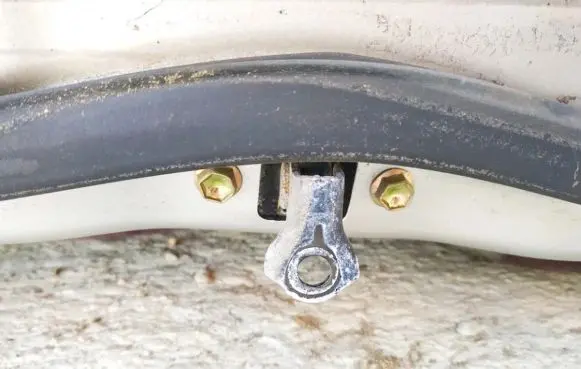 Toyota Avensis Verso Front door check strap stopper 